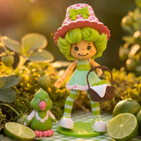 Lime Chiffon DELUXE Strawberry Shortcake Action Figure 1:12 With Accessories by Boss Fight Studio Llc