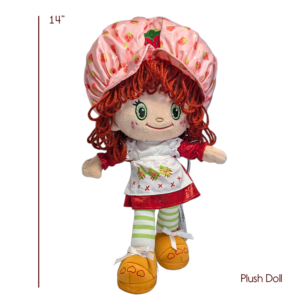 Strawberry Shortcake Plush 14-Inch Classic Rag Doll - Soft Plush Face and Yarn Hair by Loyal Subjects