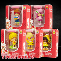 World of Strawberry Shortcake Set of 5 - 2.5" Cheebee Figures