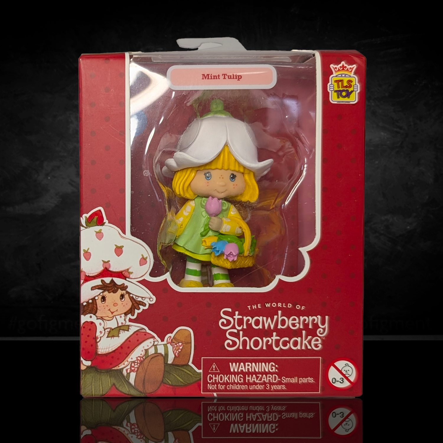 Strawberry Shortcake 2.5" Mint Tulip Cheebee Figure