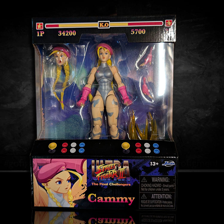 Cammy in Pink and Silver Ultra Street Fighter II 6-Inch Action Figure