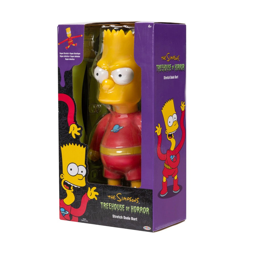 Stretch Dude Bart 10" JAKKS Pacific Stretchy Feature Plush Figure in original packaging