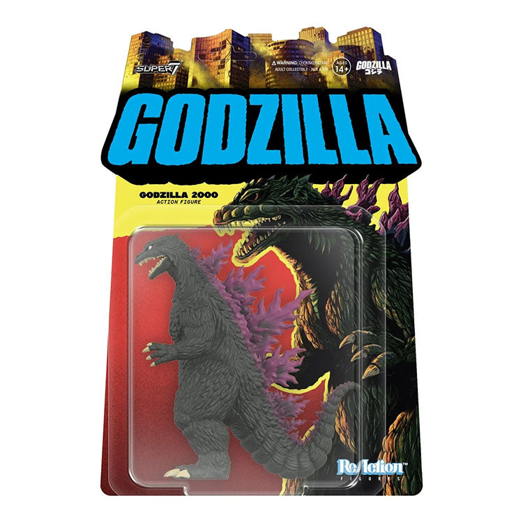 Godzilla '2000 King of the Monsters Super7 Reaction Action Figure 1:18