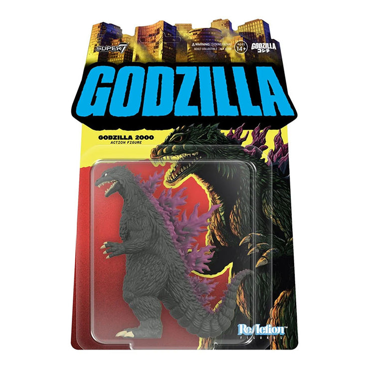 Godzilla '2000 King of the Monsters Super7 Reaction Action Figure 1:18