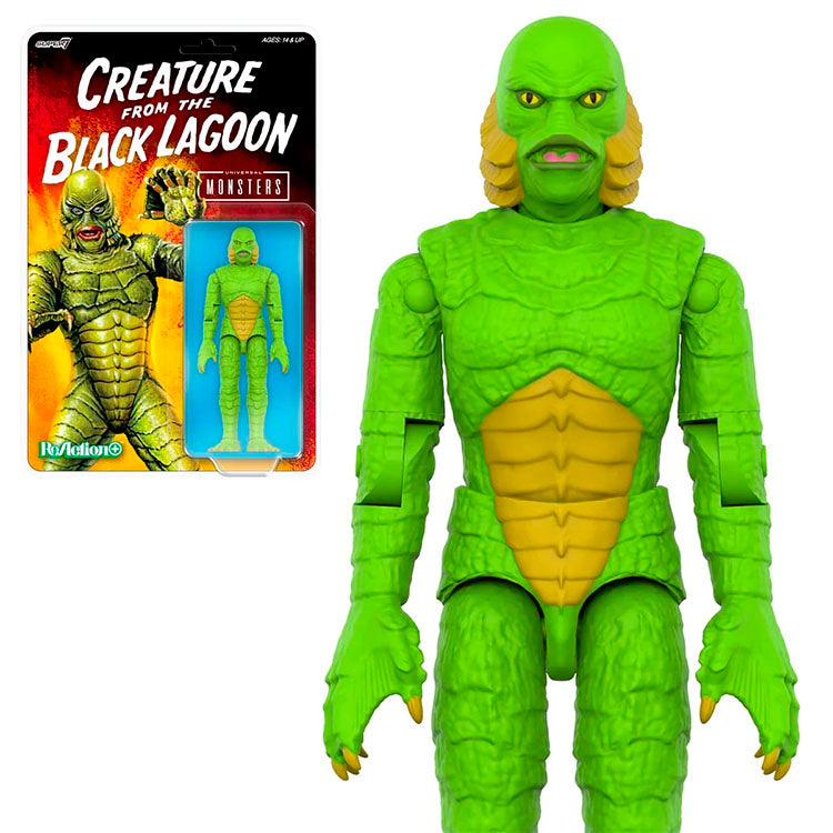 Hasbro Creature from the Black Lagoon 3.75-inch ReAction Figure with vintage O-ring construction and detailed sculpt.