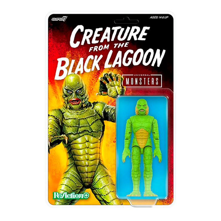 Hasbro Universal Monsters Creature from the Black Lagoon 3.75-inch ReAction Figure in vintage-style packaging