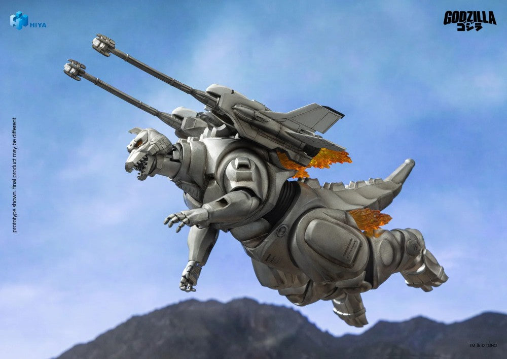 Super Mechagodzilla 8.3" Hiya Toys Action Figure Exquisite Basic flying pose