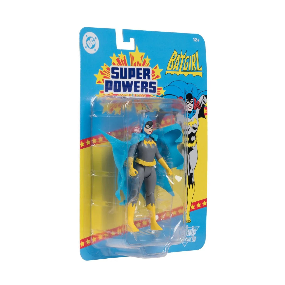 Batgirl 4.5-Inch Action Figure - DC Super Powers Wave 15 McFarlane Toys in collectible packaging