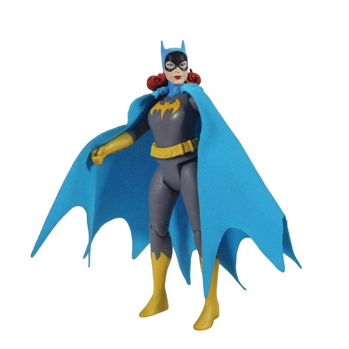Batgirl 4.5-Inch Action Figure - DC Super Powers Wave 15 McFarlane Toys with blue cape and yellow boots