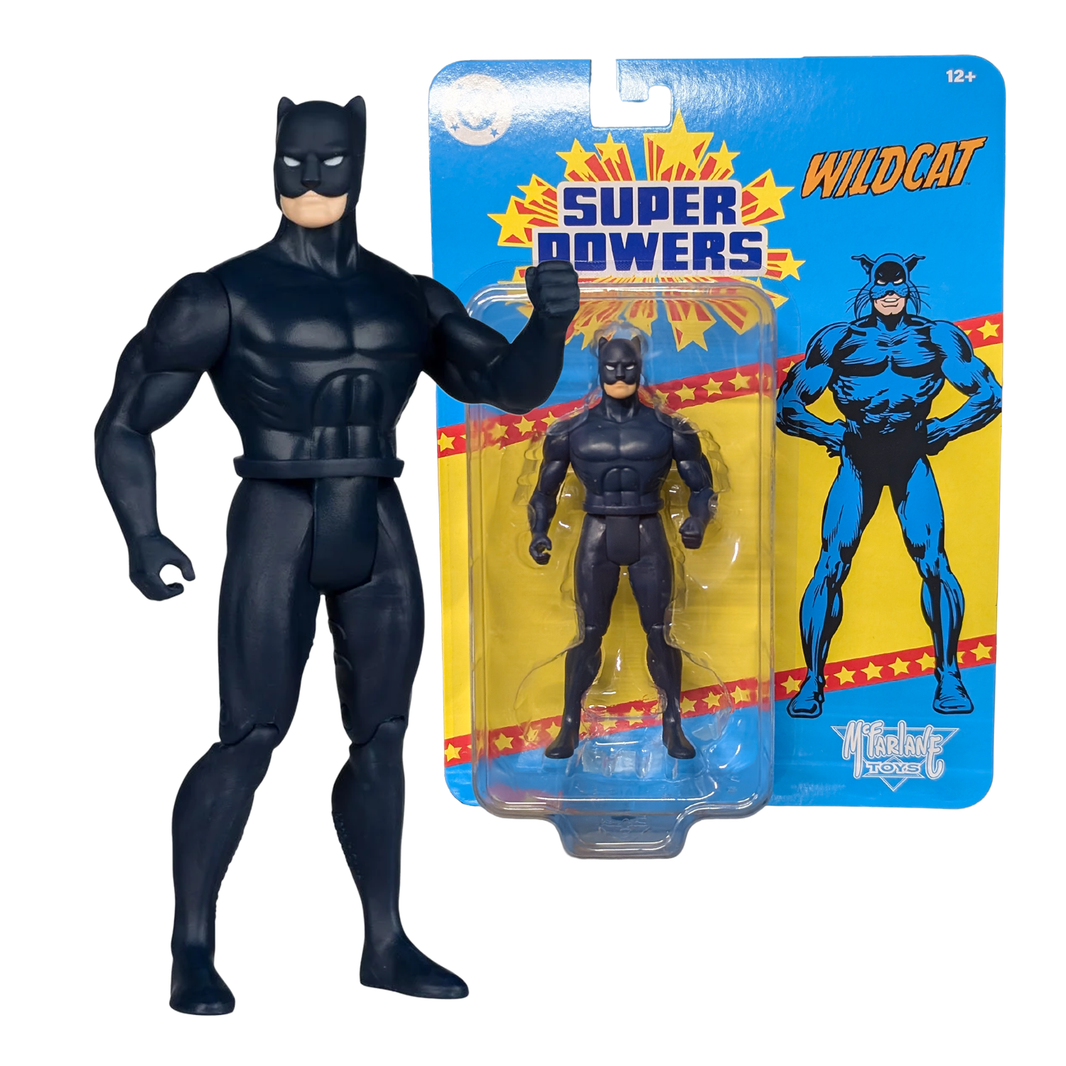 Wildcat McFarlane Toys DC Super Powers Wave 14 4.5 inch Scale Action Figure EE Exclusive by Go Figment