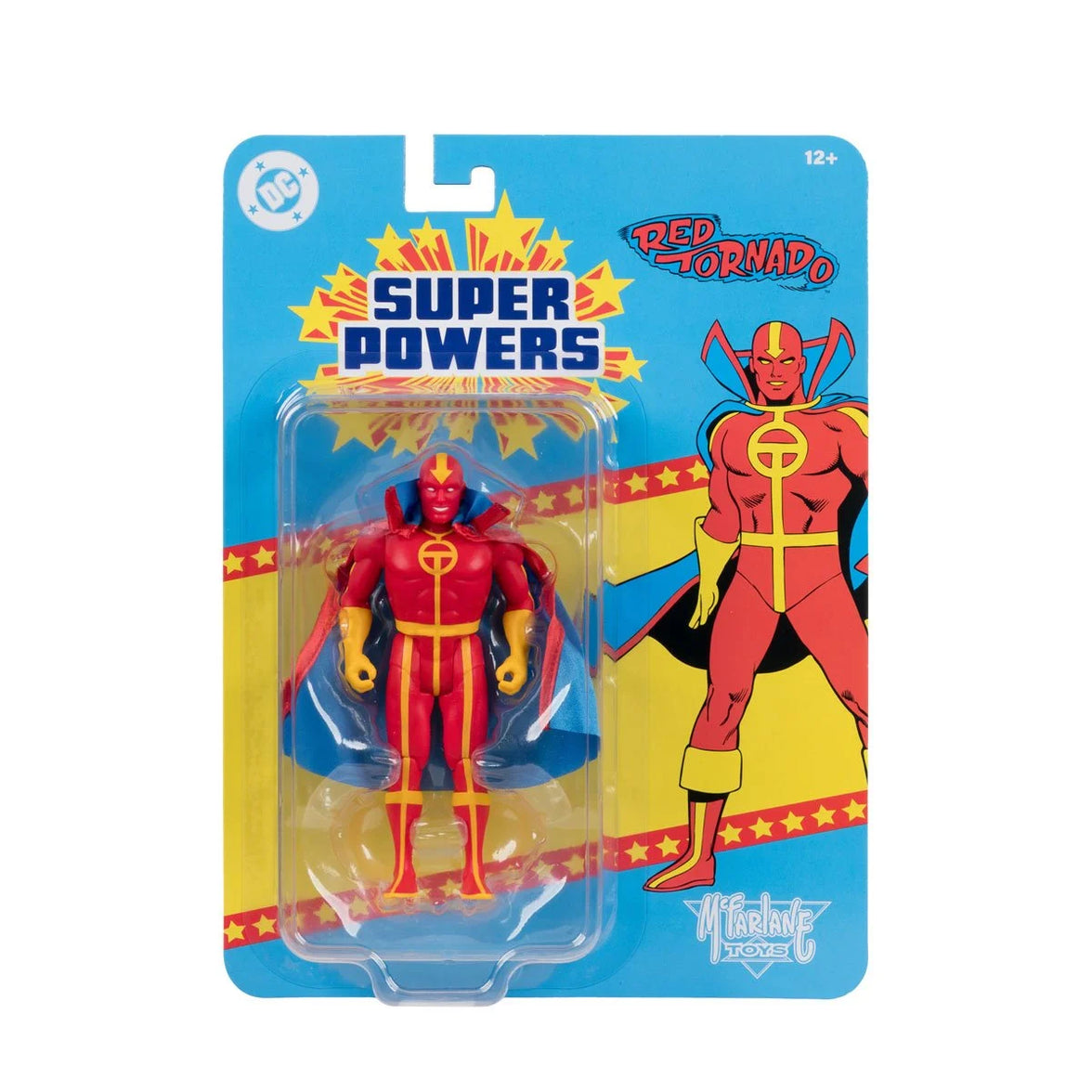 Red Tornado 4.5-Inch Action Figure - DC Super Powers Wave 15 McFarlane Toys in package