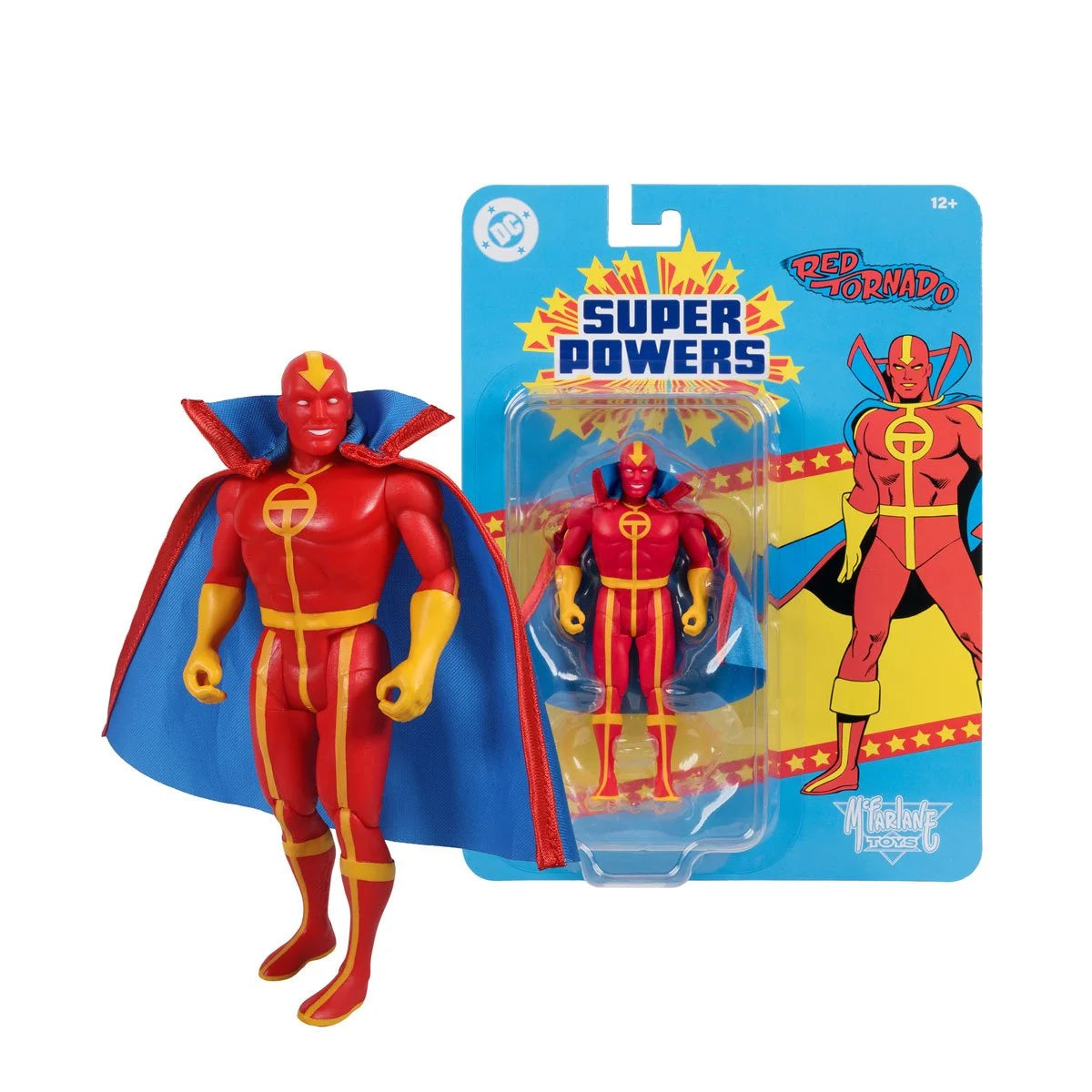 Red Tornado 4.5-Inch Action Figure - DC Super Powers Wave 15 McFarlane Toys
