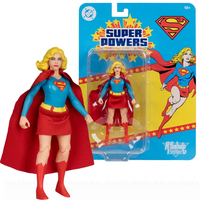 Supergirl - DC Super Powers Wave 13 4.5" Action Figure - McFarlane Toys by Go Figment with cape and classic outfit
