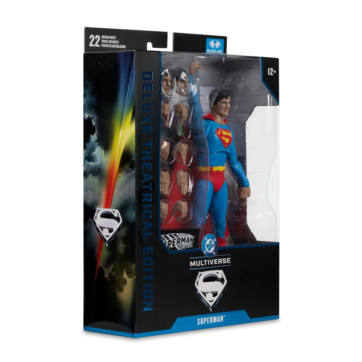 McFarlane Toys DC Multiverse Superman: The Movie 1978 Superman 7" Action Figure in deluxe theatrical edition packaging