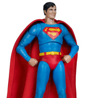 McFarlane Toys DC Multiverse Superman: The Movie 1978 Superman 7" Action Figure in red cape and classic suit