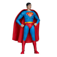 McFarlane Toys DC Multiverse Superman: The Movie 1978 Superman 7" Action Figure wearing classic blue and red costume with cape
