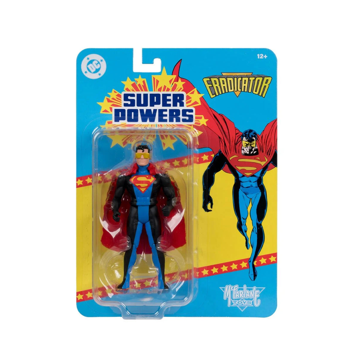 Eradicator - DC Super Powers Wave 13 4.5" Action Figure - McFarlane Toys by Go Figment in retro packaging.