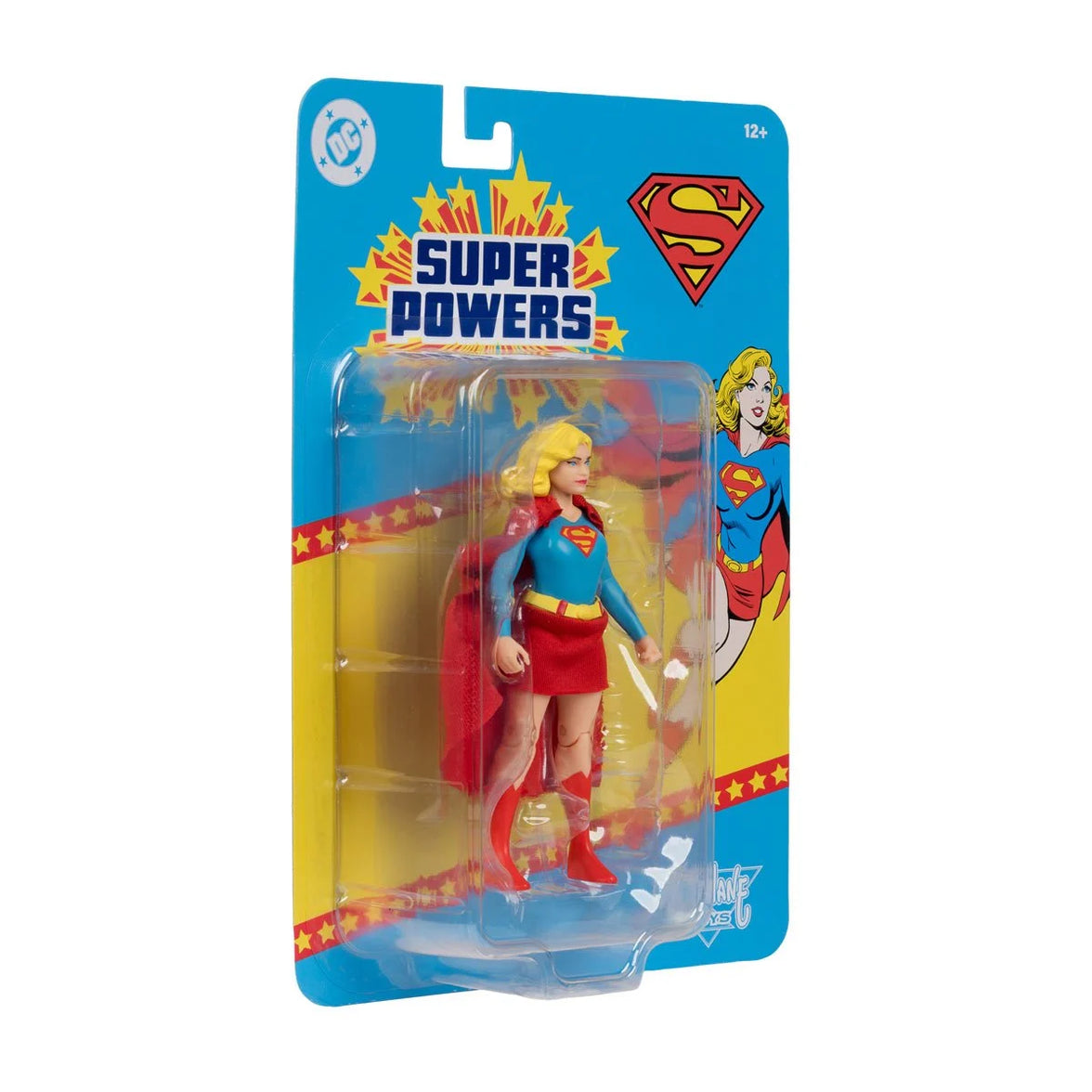 Supergirl - DC Super Powers Wave 13 4.5" Action Figure - McFarlane Toys by Go Figment in original packaging