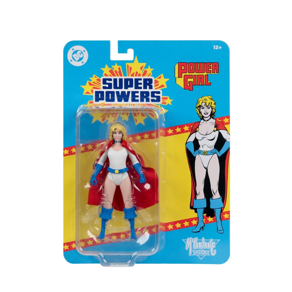 Power Girl - DC Super Powers Wave 13 4.5" Action Figure - McFarlane Toys by Go Figment in original packaging