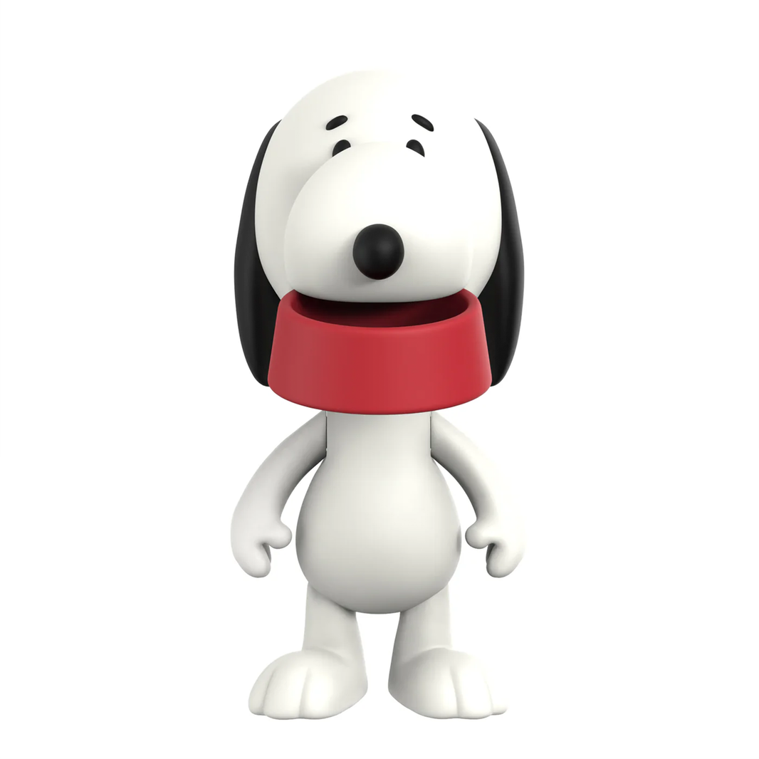 Snoopy Suppertime Peanuts ReAction Wave 09 Action Figure Super7