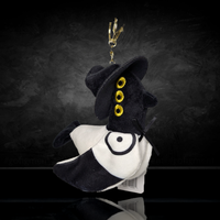 Official K-pop Demon Hunters Plush Keyring – Korean Magpie - Tiger Motif Collectible