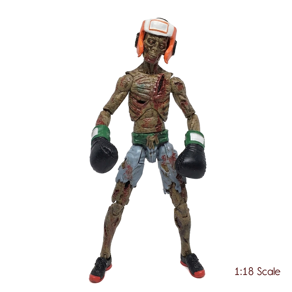 Vitruvian H.A.C.K.S. Action Figure: Series Z - Turnbuckle Biter 3.75" zombie boxer by Boss Fight Studio Llc