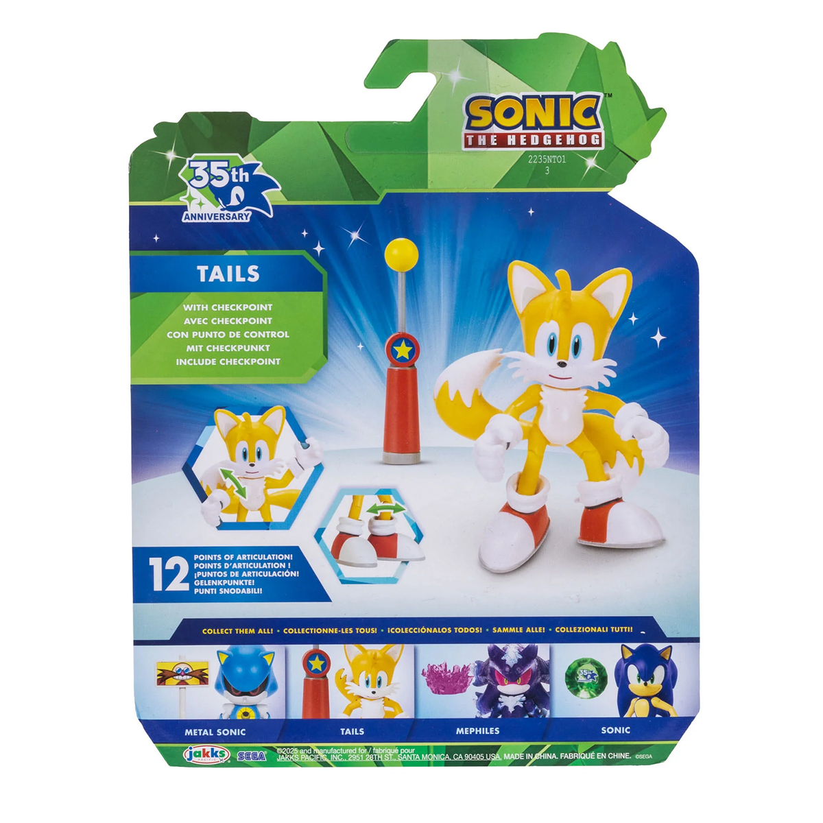 Tails Sonic the Hedgehog Collector's 35th Anniversary Edition Action F