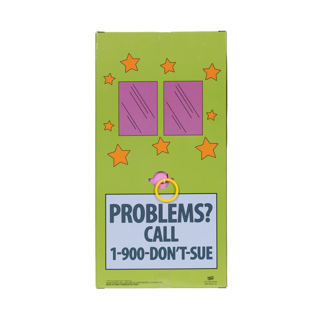 Talking Krusty Doll 15" Action Figure The Simpsons Pull String 10+ Phrases