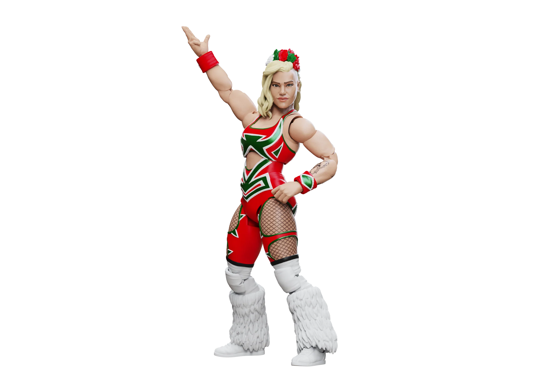 Taya Valkyrie with Prince Presley Legends of Lucha Libre Premium 1:12 Scale 6" Action Figure