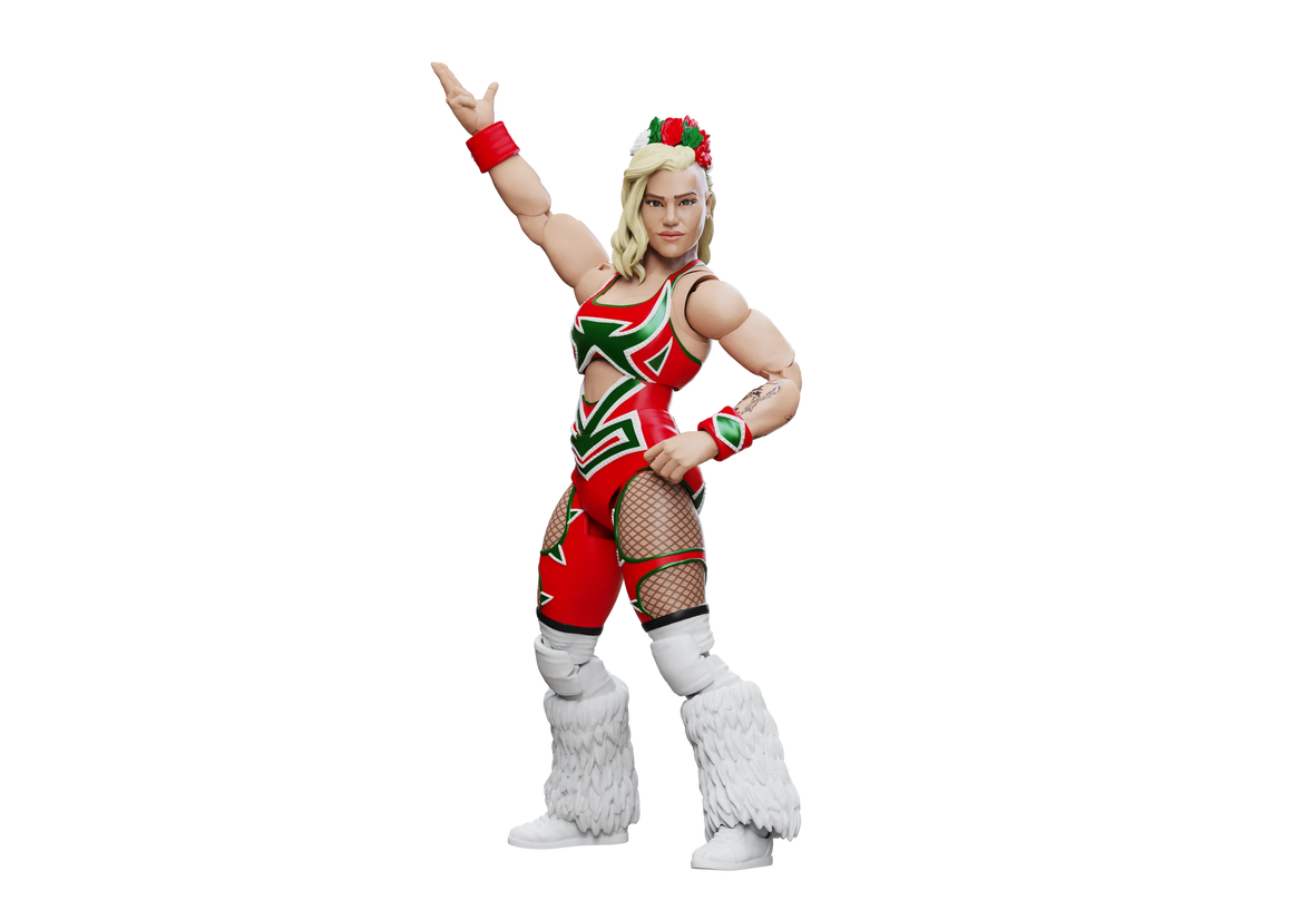 Taya Valkyrie with Prince Presley Legends of Lucha Libre Premium 1:12 Scale 6" Action Figure