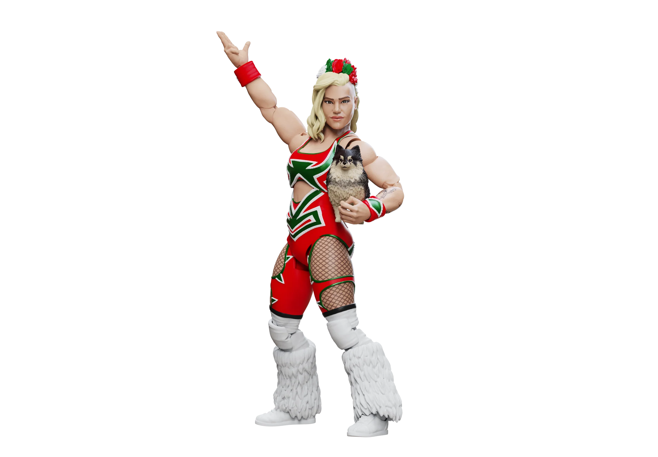 Taya Valkyrie with Prince Presley Legends of Lucha Libre Premium 1:12 Scale 6" Action Figure