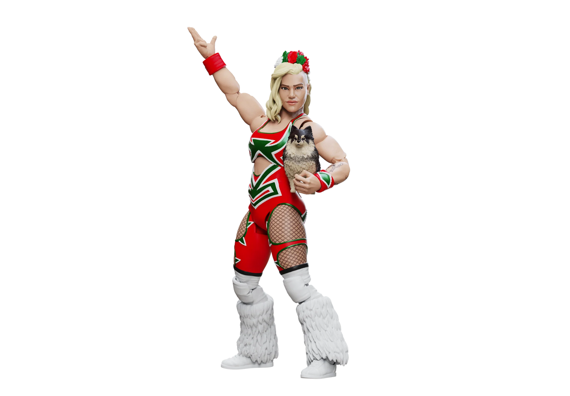 Taya Valkyrie with Prince Presley Legends of Lucha Libre Premium 1:12 Scale 6" Action Figure