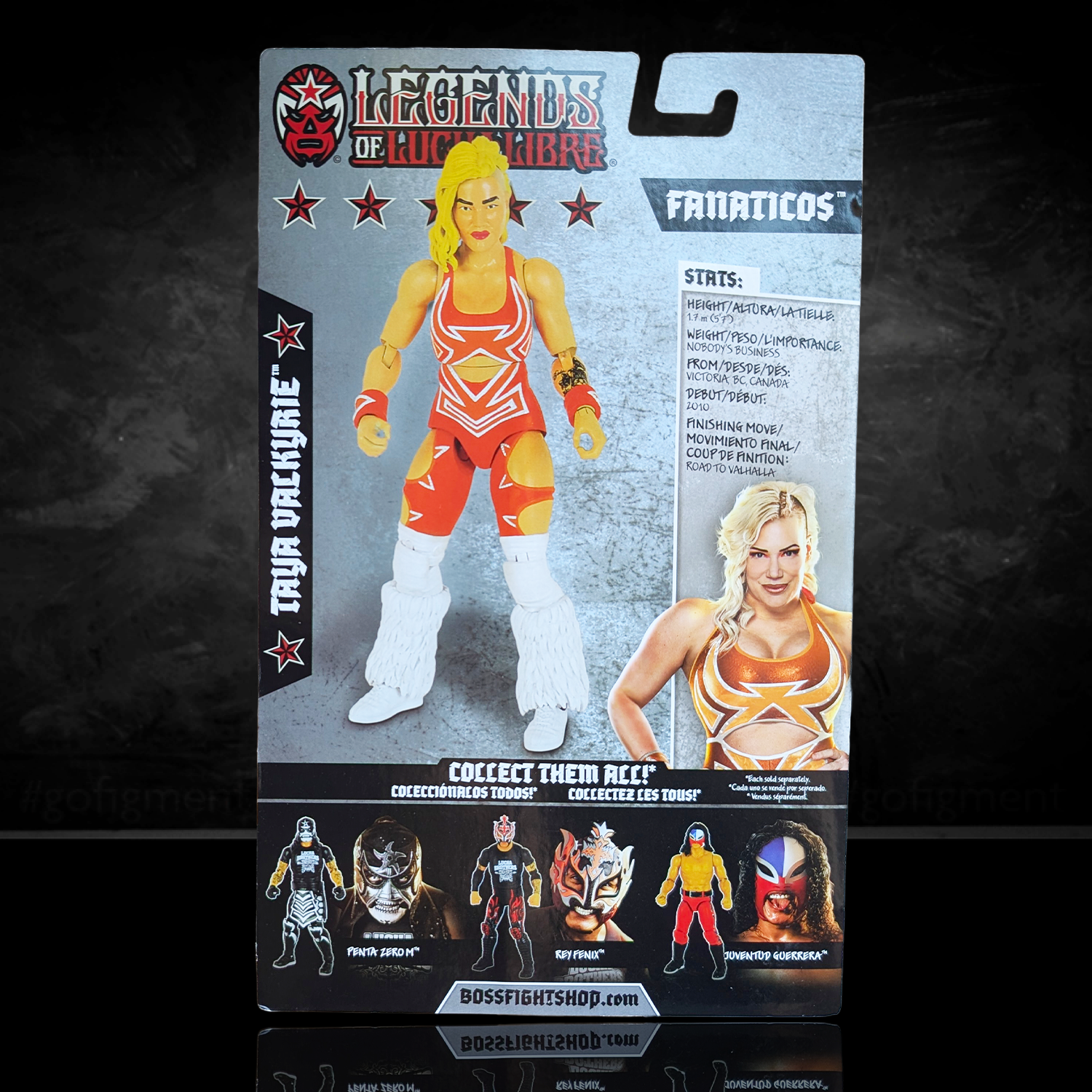 Taya Valkyrie Legends of Lucha Libre Premium 6" Action Figure (1:12 Scale) – Wave 2 Collector Edition