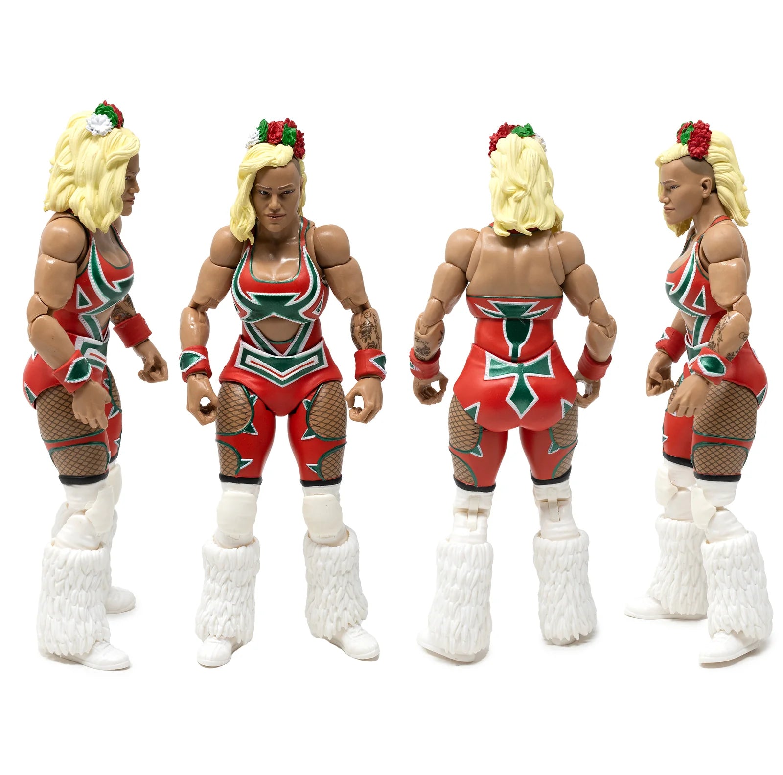 Taya Valkyrie with Prince Presley Legends of Lucha Libre Premium 1:12 Scale 6" Action Figure