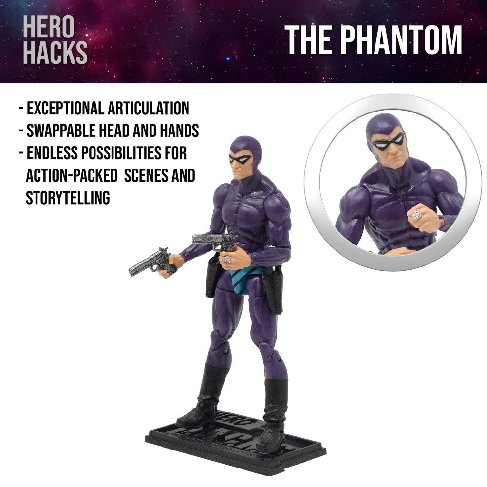 The Phantom Hero H.A.C.K.S. 21st Phantom Series Action Figure - Purple Suit Edition