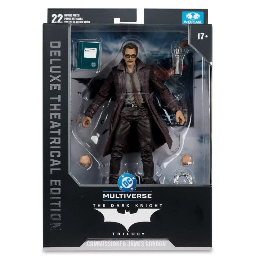 Commissioner Gordon Batman DC Multiverse Deluxe Wave 5 The Dark Knight 7-Inch Action Figure by McFarlane