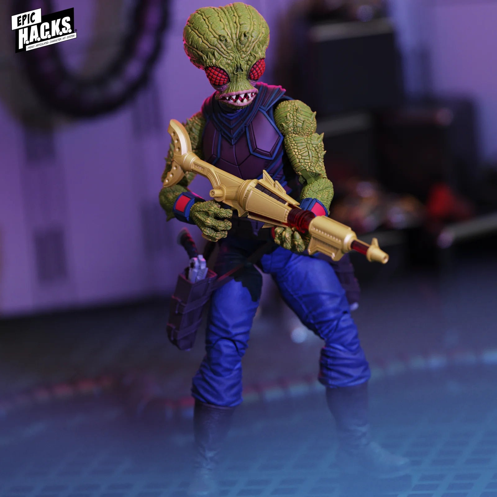 The Dark Hand: Space Pirate Clan Epic H.A.C.K.S. Core 1:12 Scale Action Figure - Boss Fight Studio
