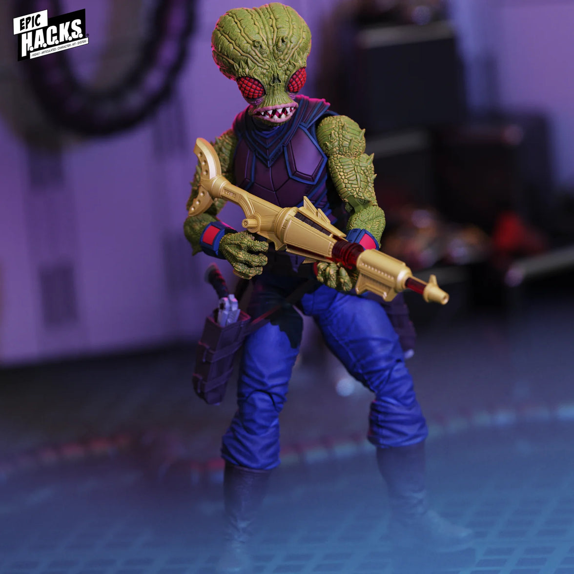 The Dark Hand: Space Pirate Clan Epic H.A.C.K.S. Core 1:12 Scale Action Figure - Boss Fight Studio