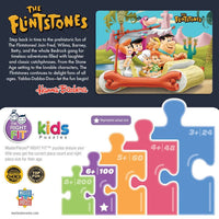Master Pieces The Flintstones 100 piece Yabba Dabba Doo jigsaw puzzle with Bedrock characters in packaging
