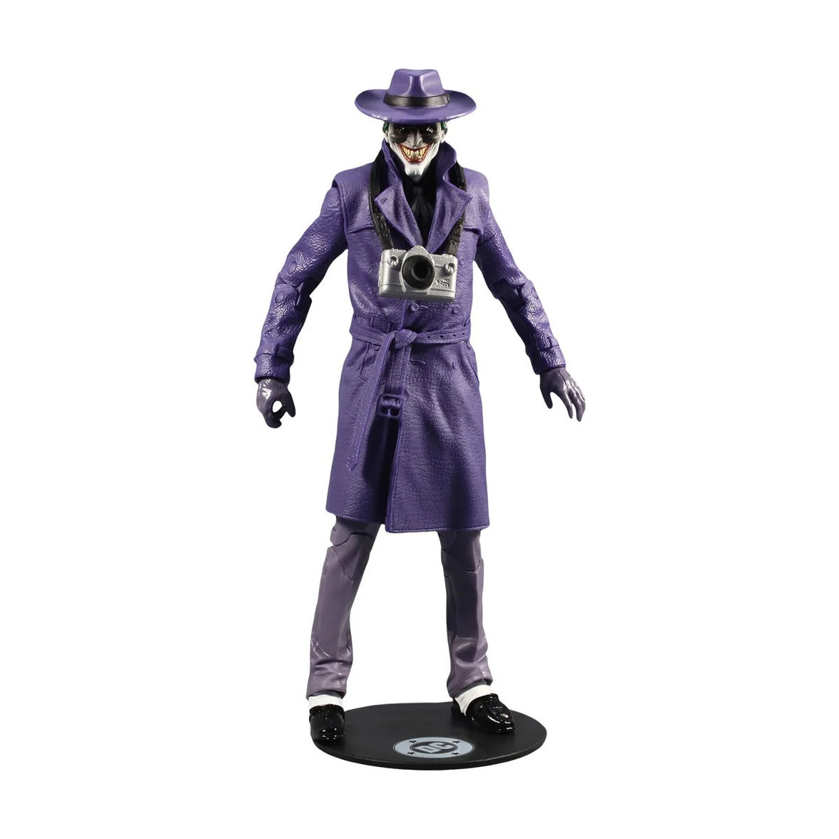 The Joker Comedian 7" McFarlane Action Figure Batman Three Jokers Killing Joke by McFarlane Toys in purple outfit