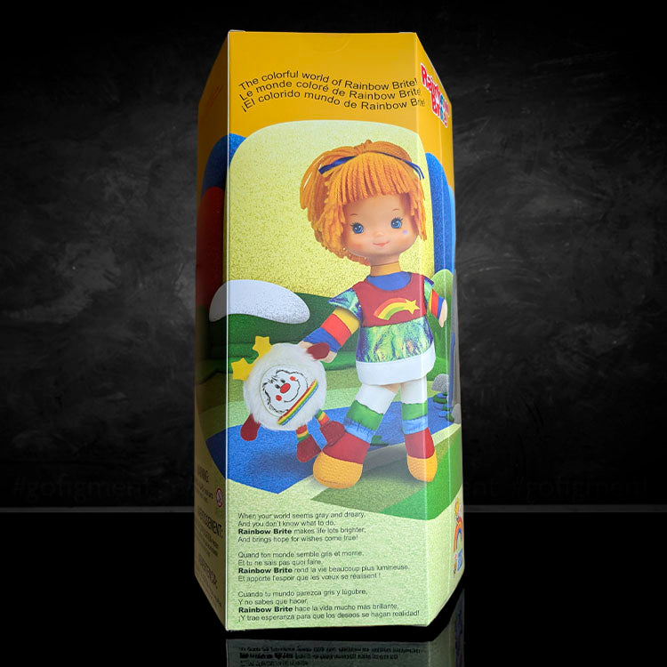The Loyal Subjects Rainbow Brite 9-inch doll with Twink in colorful vintage-inspired box packaging