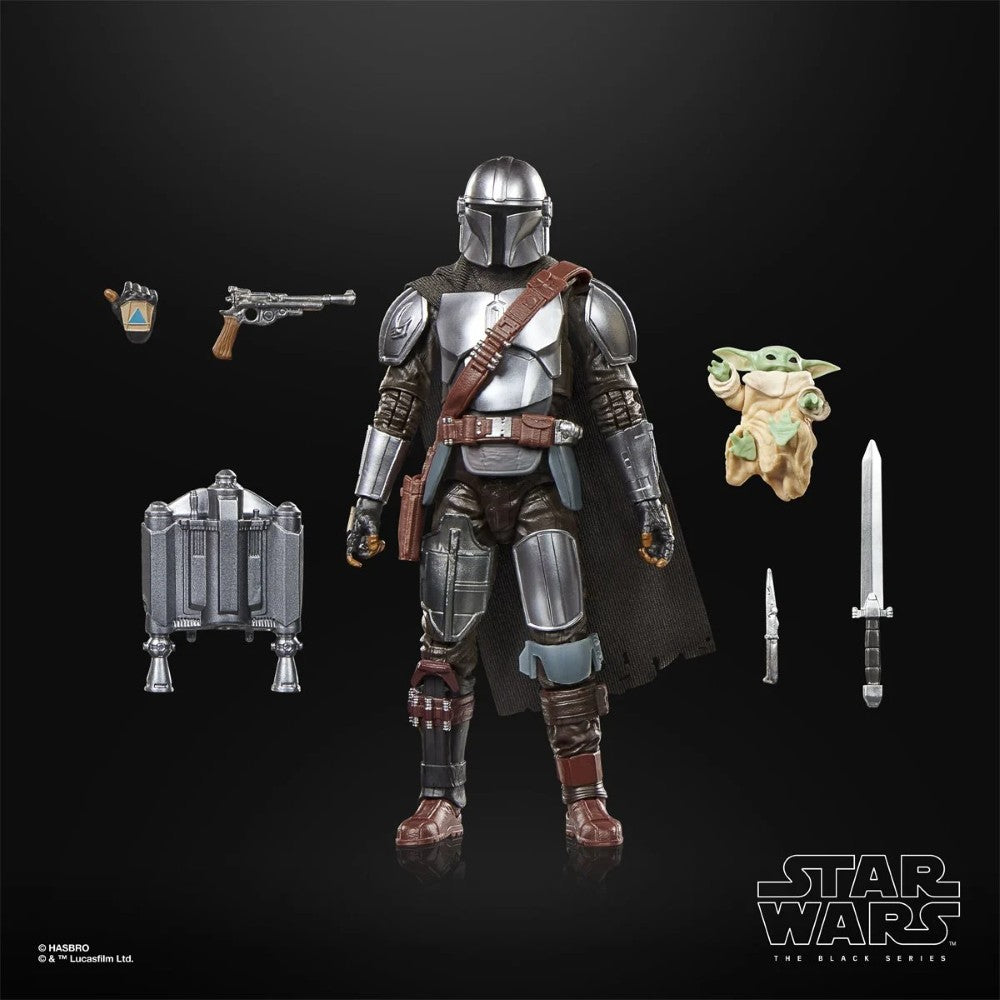 The Mandalorian & Grogu Deluxe Star Wars The Black Series 6-Inch Action Figure