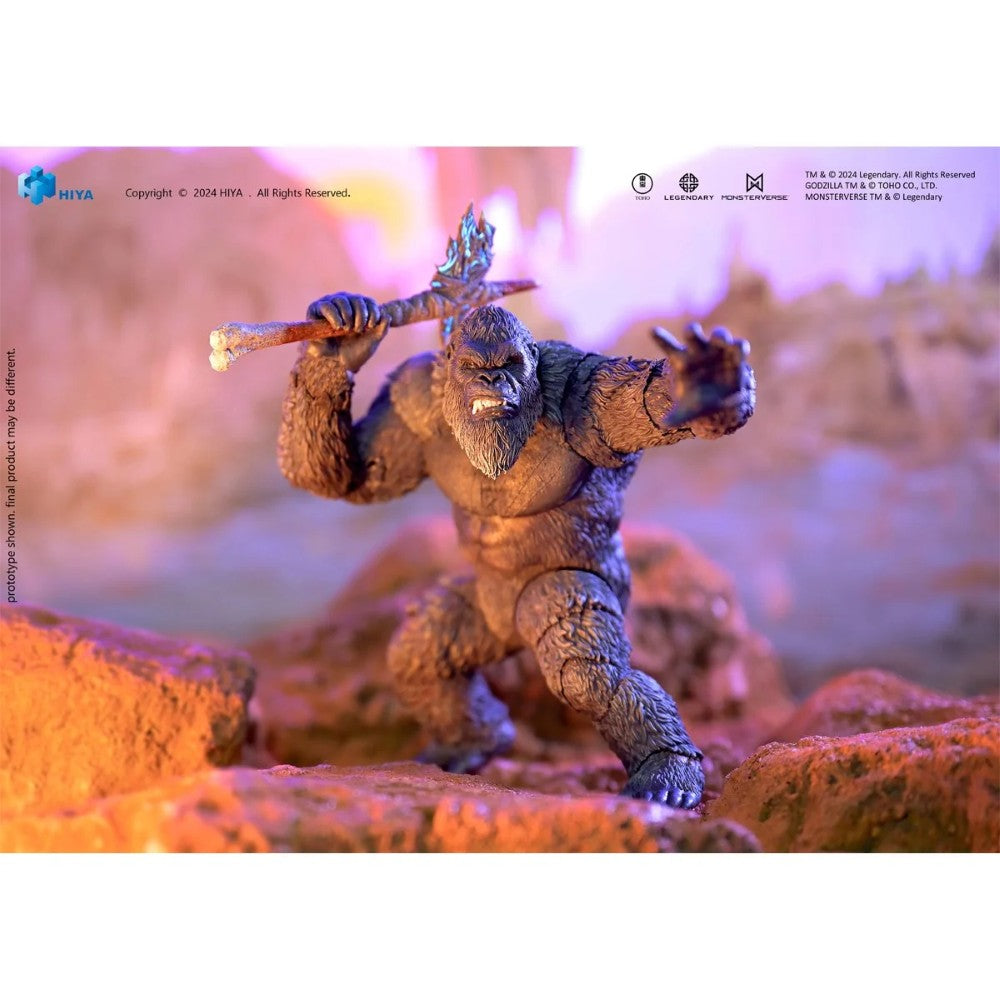 Kong Godzilla v. Kong The New Empire Hiya Toys Exquisite Basic Action Figure Scale 6-Inch Action Figure