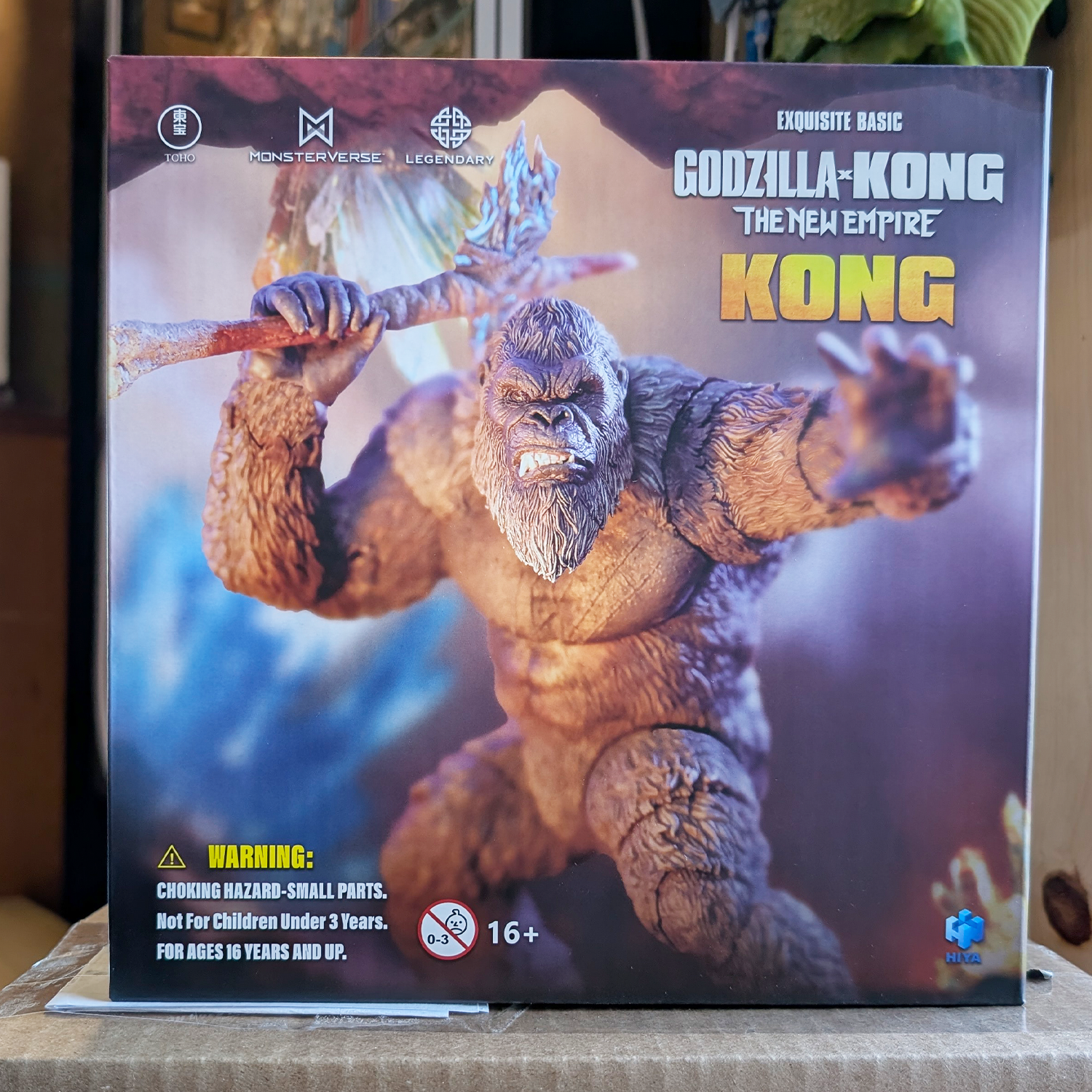Kong Godzilla v. Kong The New Empire Hiya Toys Exquisite Basic Action Figure Scale 6-Inch Action Figure