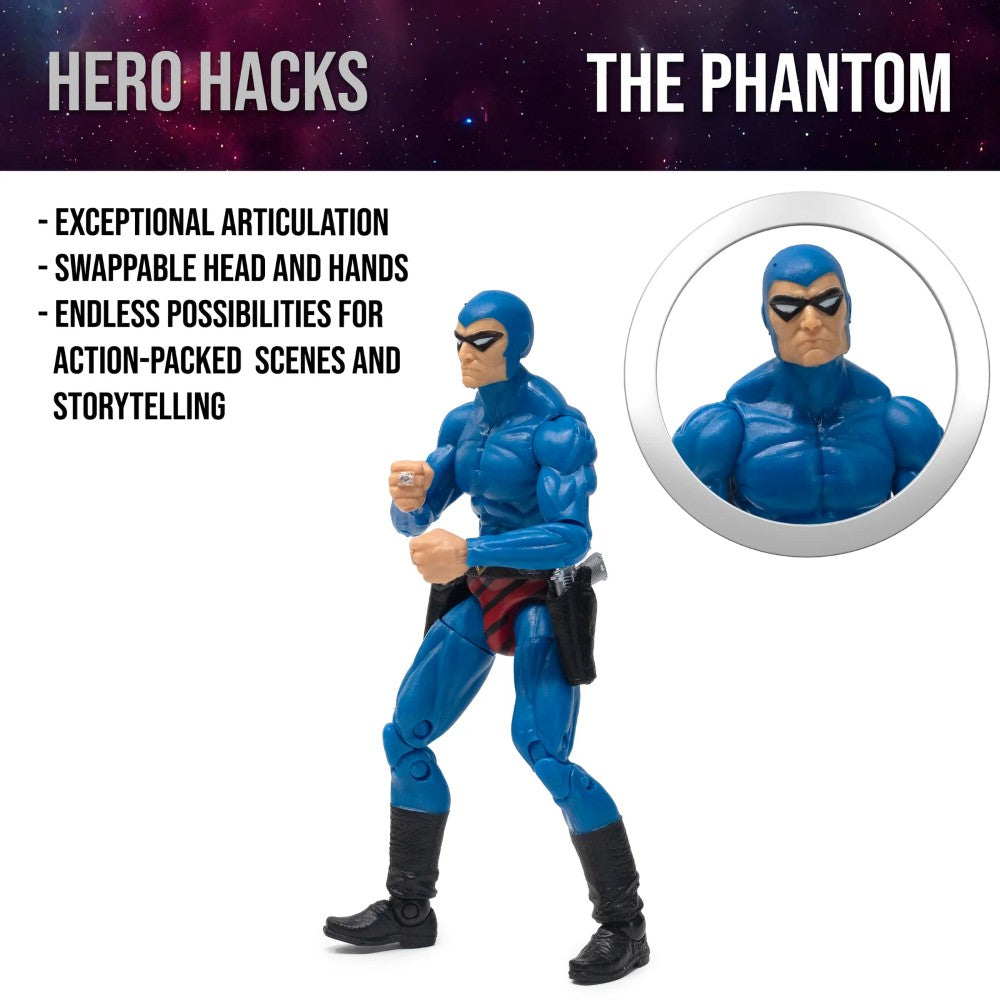 The Phantom Hero H.A.C.K.S. 21st Phantom Series Action Figure - Blue Costume Edition