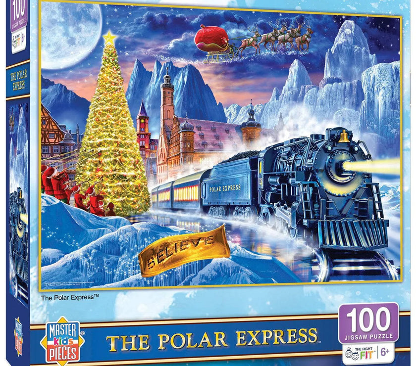The Polar Express 100 Piece Christmas Jigsaw Puzzle Master Pieces
