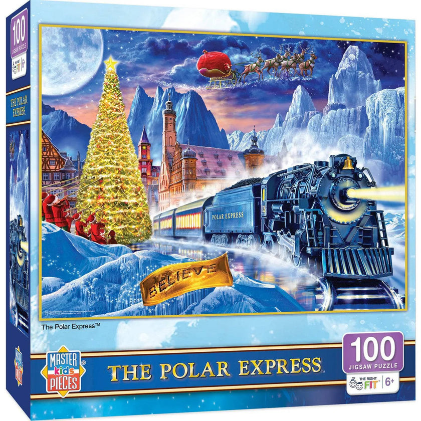 The Polar Express 100 Piece Christmas Jigsaw Puzzle Master Pieces