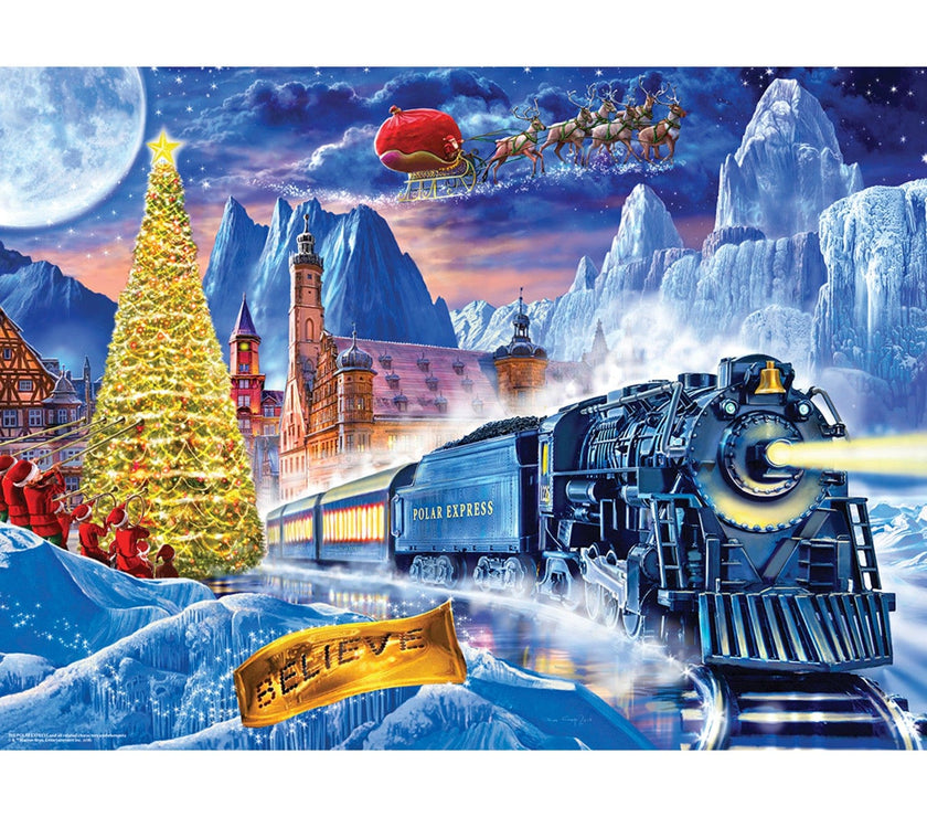 The Polar Express 100 Piece Christmas Jigsaw Puzzle Master Pieces