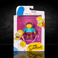 Jakks Pacific 5-inch Ralph Wiggum action figure with paste jar from The Simpsons in original packaging