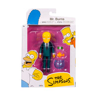 Jakks Pacific Mr. Burns action figure with Blinky in bowl from The Simpsons 5-inch collectible toy set